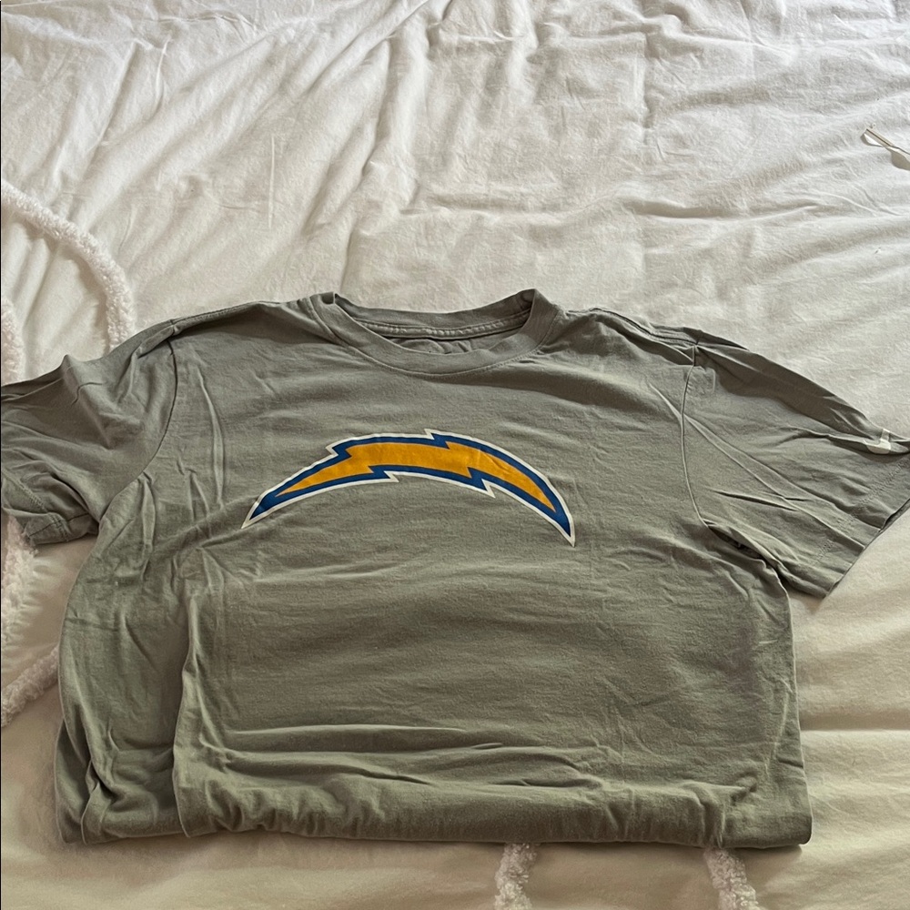 Nike Gray Chargers Short Sleeve Tee